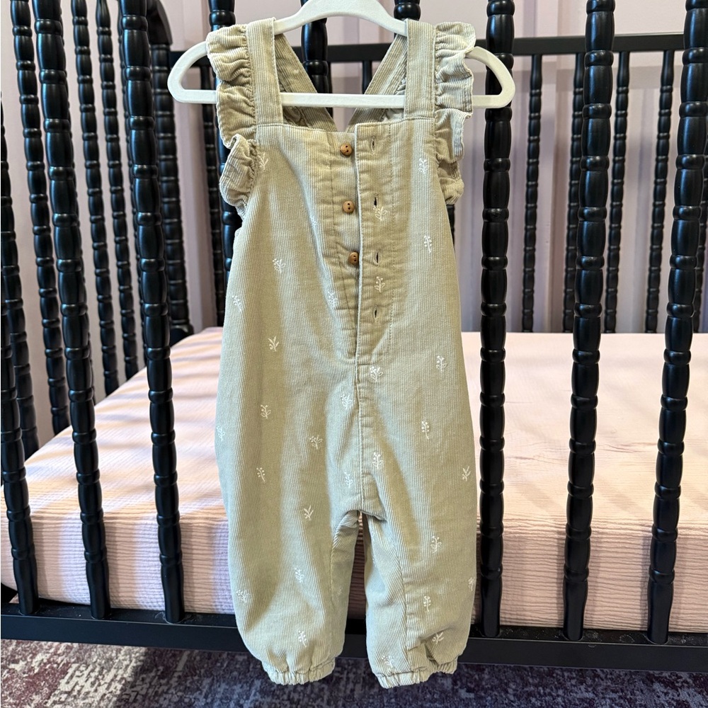 Zara corduroy overalls
